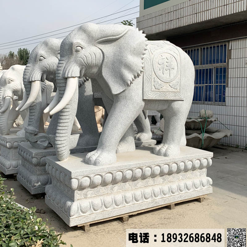 石雕大象的象征寓意